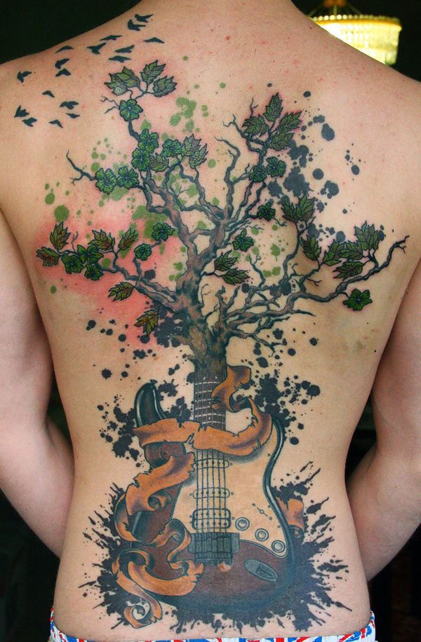39 Άλλο ένα ωραίο τατουάζ δέντρου