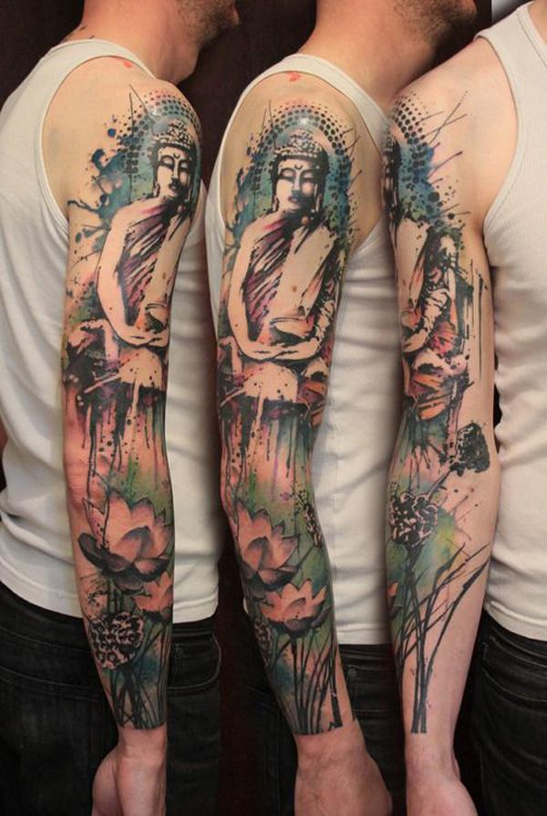 Gene Coffeyn buddha -tatuointi