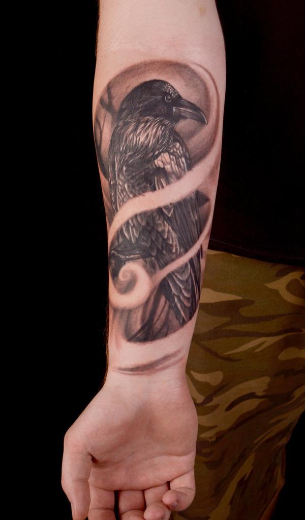 Raven by viptattoo 34
