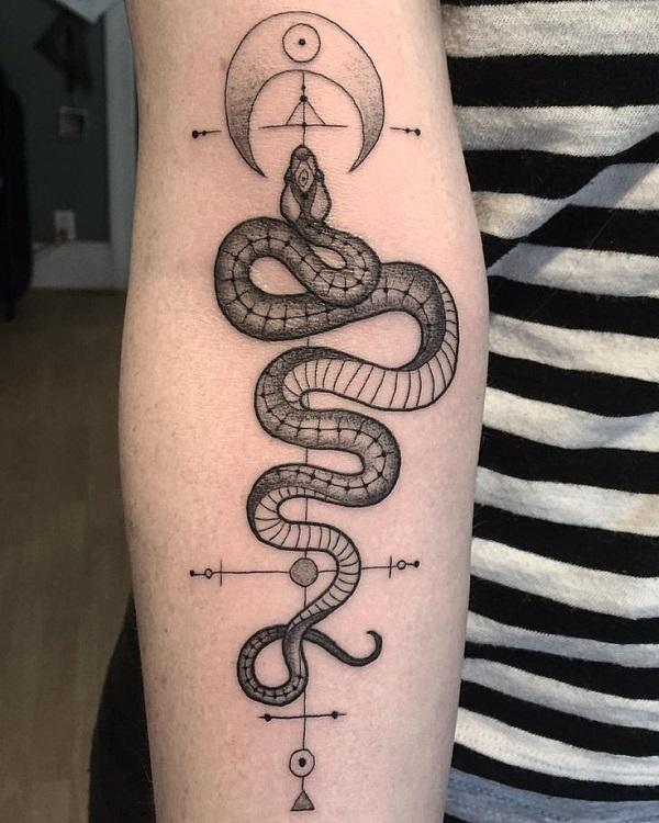 Käärme Tatuointi