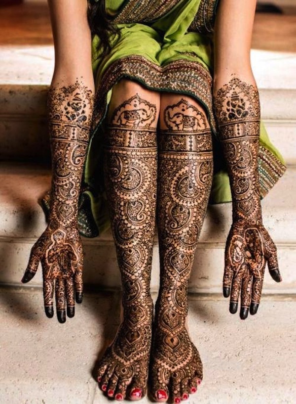 60 upeaa henna -tatuointia ja -mallia, jotka ovat uskomattomia kuvailtaviksi