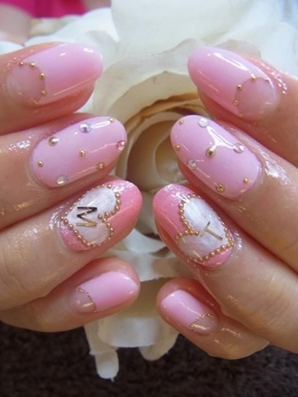 51 Pretty Pink Elegant Japanese Nail Art Manicure