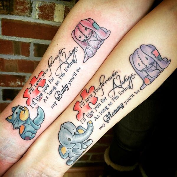 65 Äiti -tytär -tatuoinnit, jotka ovat mahtavia