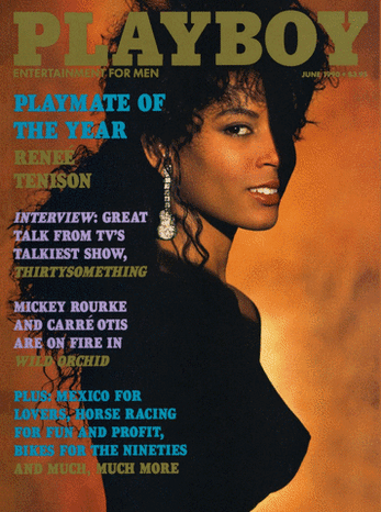 Φωτογραφία μέσω Ben Miller Φωτογραφία μέσω Ryan Lowry Renee Tenison (First Black Playmate of the Year), Playmate Of The Year 1990, November 1989 Playmate