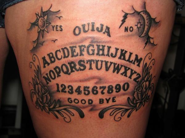 Alfabet skrifttyper tatovering
