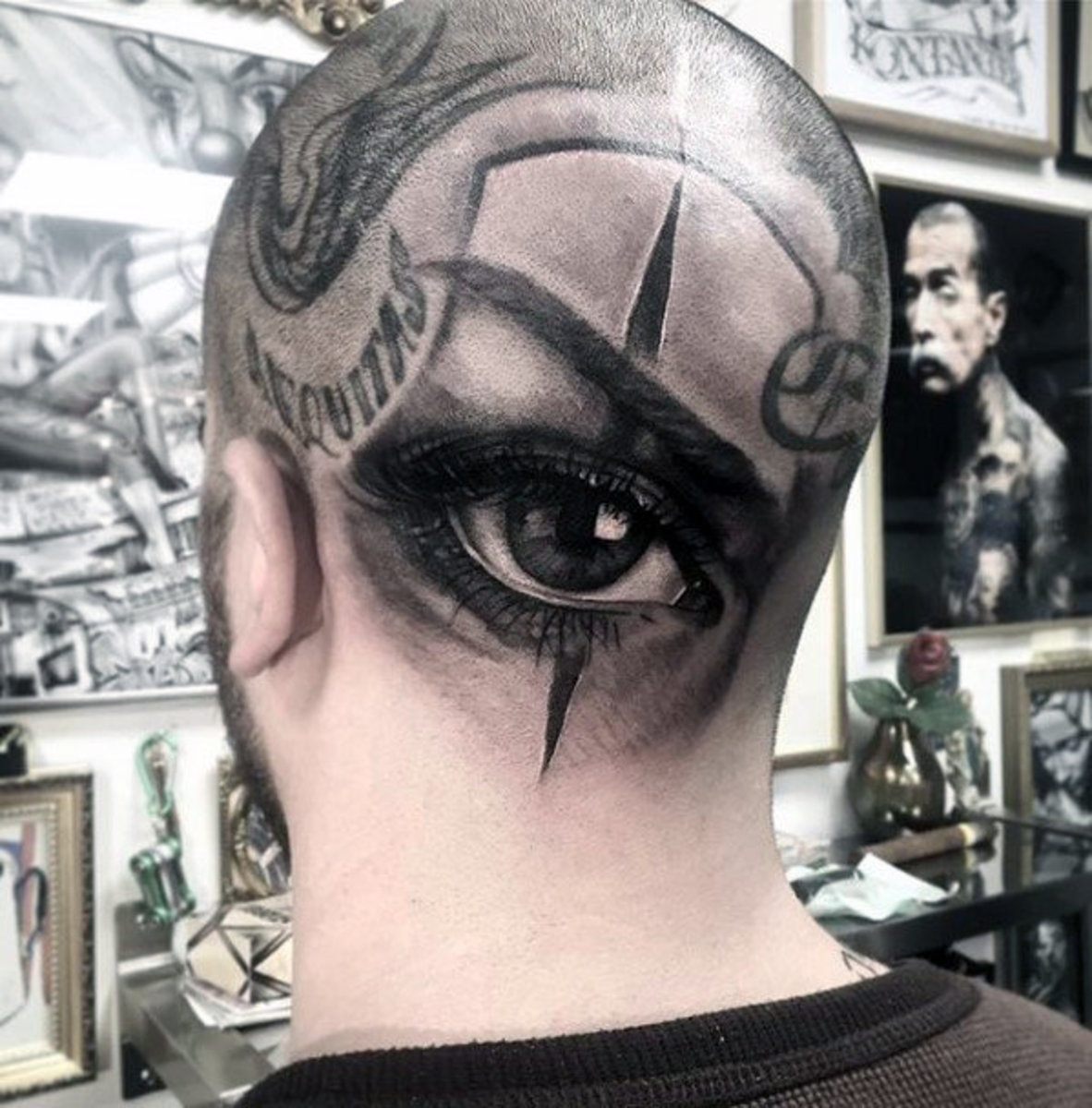τατουάζ, καλλιτέχνης τατουάζ, ιδέα τατουάζ, έμπνευση τατουάζ, σχέδιο τατουάζ, τατουάζ κεφαλής, μελάνι, inkedmag