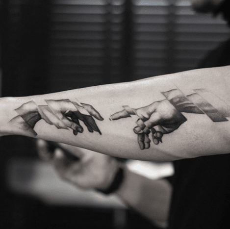 tatovering, tatovør, tatovering med fine linjer, sort-grå tatovering, tatoveringsidé, tatoveringsinspiration, tatoveringskunst, inked, inkedmag