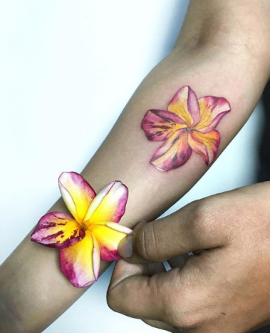 tatuointi, tatuoija, tatuointitaide, tatuointisuunnittelu, tatuointiideoita, kukka -tatuointi, muste, inkedmag
