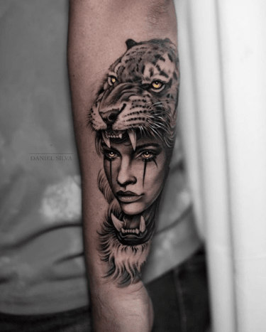 τατουάζ, καλλιτέχνης τατουάζ, τέχνη τατουάζ, σχέδιο τατουάζ, έμπνευση τατουάζ, τατουάζ λιονταριού, τατουάζ τίγρης, μελάνι, inkedmag