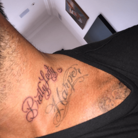 David Beckham tatoveringer datter harper