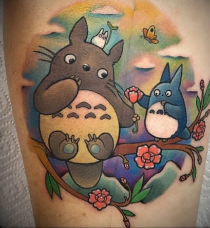 Bedårende Totoro -fortolkning af Dmitry Yakovlev