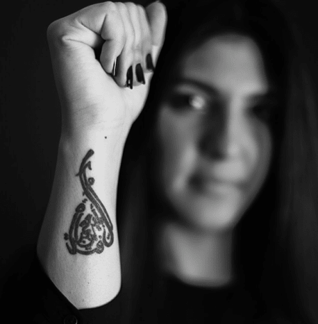 (Foto: Arab Ink Project/Instagram) Islamiske religiøse love anser tatoveringer som