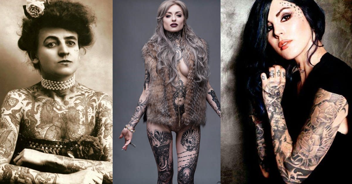 Γυναικείες καλλιτέχνες τατουάζ