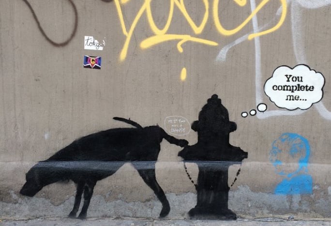 Banksy Piece in Chelsea Neighborhood of NYC (Οκτώβριος 2013)