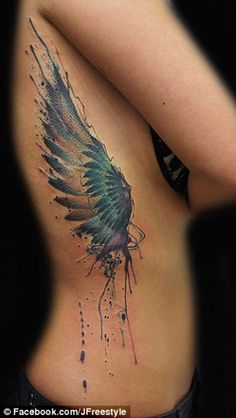 BEDSTE Angel Wings Tattoo Art - TOP 150