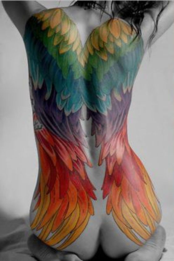 PARAS Angel Wings Tattoo Art - TOP 150