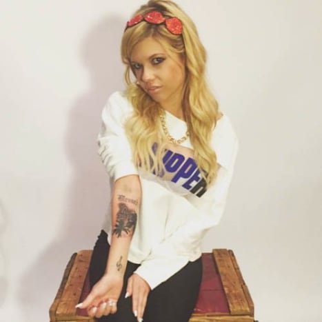 Chanel West Coast, υπογράφτηκε το 2013. Raw LA tattoo από τον ταλαντούχο Sean Foy.