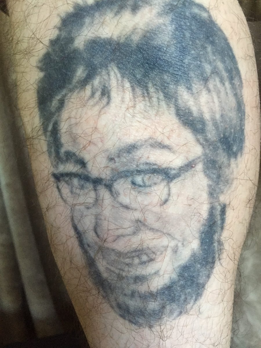 Το τατουάζ του Rob του Brendan από τον Brendan.