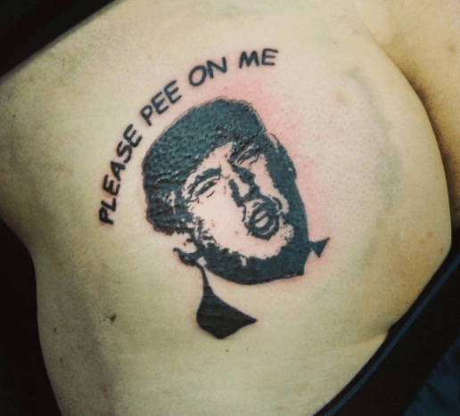 Trump tatovering