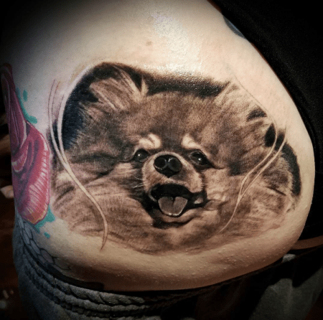 Puppy Butt Tattoo