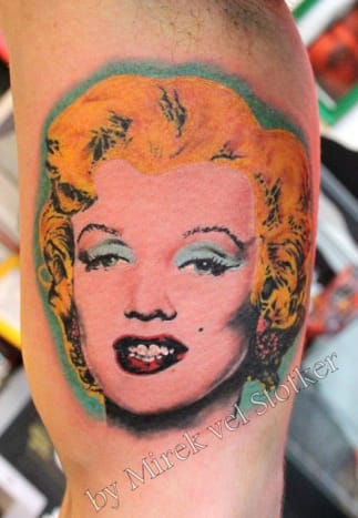 Marilyn Monroe af Mirek vel Stotker