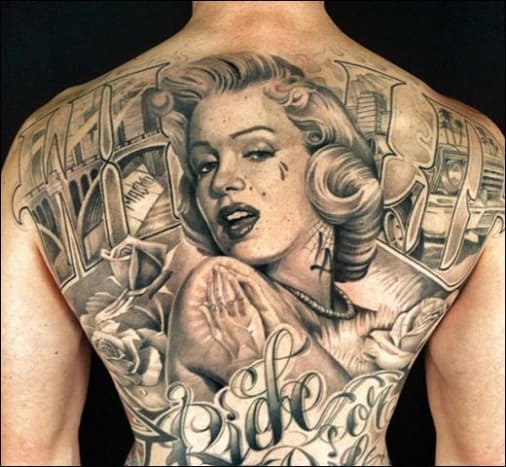 Marilyn Monroe Tattoo - Antonio Macko Todisco