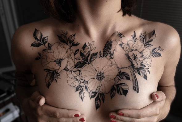 Kuva Oshin Inkin kautta Täydellinen avioliitto kehon ja tatuoinnin välillä.