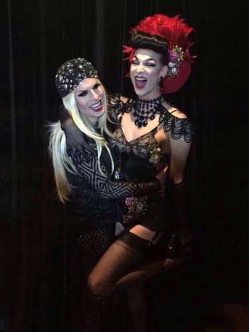 Violet Chachki og Katya Zamolodchikova er begge drag queens, der konkurrerede i sæson 7 af RuPaul's Drag Race.