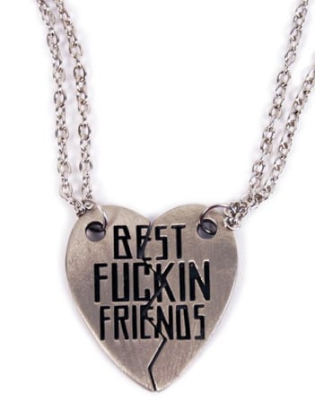 BFF Forever κολιέ Souvenir Jewelry x Inked