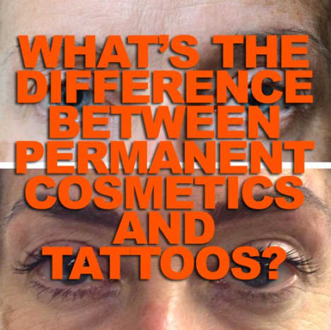 Suurin ero perinteisen tatuoinnin ja pysyvän kosmetiikan välillä on se, että kosmetiikka on paljon lääketieteellisempää. Asiantuntijat pitävät tyypillisesti kaavioita asiakkaista, joilla on heidän sairaushistoriansa, värikaavansa ja huomautuksensa toimenpiteistä tulevaa käyttöä varten. Useimmissa osavaltioissa tämä on tarpeen pysyvän kosmetiikan vakuutuksen saamiseksi. On toinen merkittävä ero - joissakin tapauksissa pysyvä kosmetiikka korvataan sairausvakuutuksella. Sitä ei voi sanoa tavallisista tatuoinneista. Kaavioiden pitäminen on ratkaisevan tärkeää, koska se on tatuointi kasvoille. Riskejä on. Oman ja erikoislääkärisi suojaamiseksi asiakkaiden on ehdottomasti annettava täydellinen sairaushistoria, mukaan lukien kaikki käytettävät lääkkeet mahdollisten komplikaatioiden välttämiseksi. Kuten kaikissa muissa tapauksissa, joissa veriesto on rikki, on aina olemassa riskejä, kuten infektio. Kosmetiikassa on riski silmätulehduksista ja pigmenttimuutoksista tai kasvojen suonien seurannasta, mikä on harvinaista, mutta voi tapahtua eyeliner -toimenpiteissä.