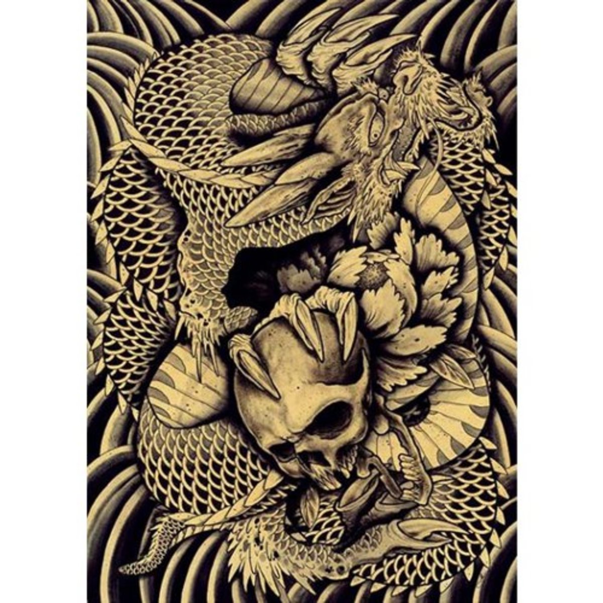 Dragon-Skull-Art-by-Clark-North