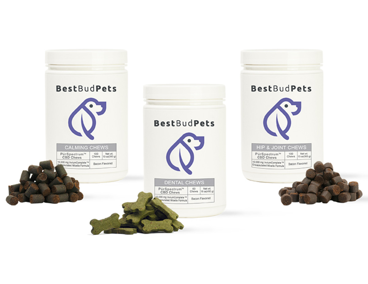 BESTBUDPETS CBD Chews -tuoteasettelu 2