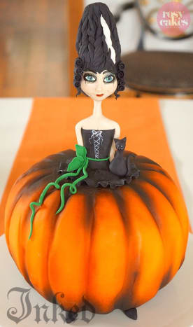 Saammeko esitellä teille Lady Pumpkinin, jonka on luonut Jessica Atkins
