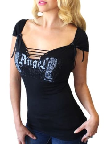 Angel Slashed Shirt by Rodeo Fox