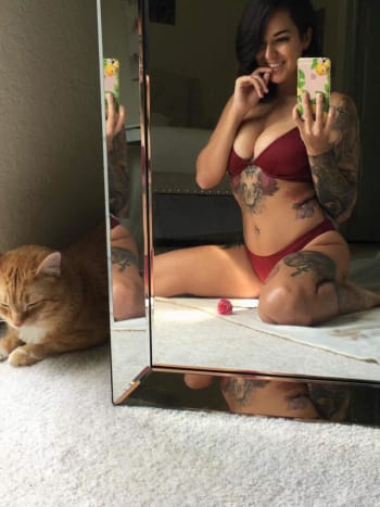 Stephanie Marazzo spejl selfie