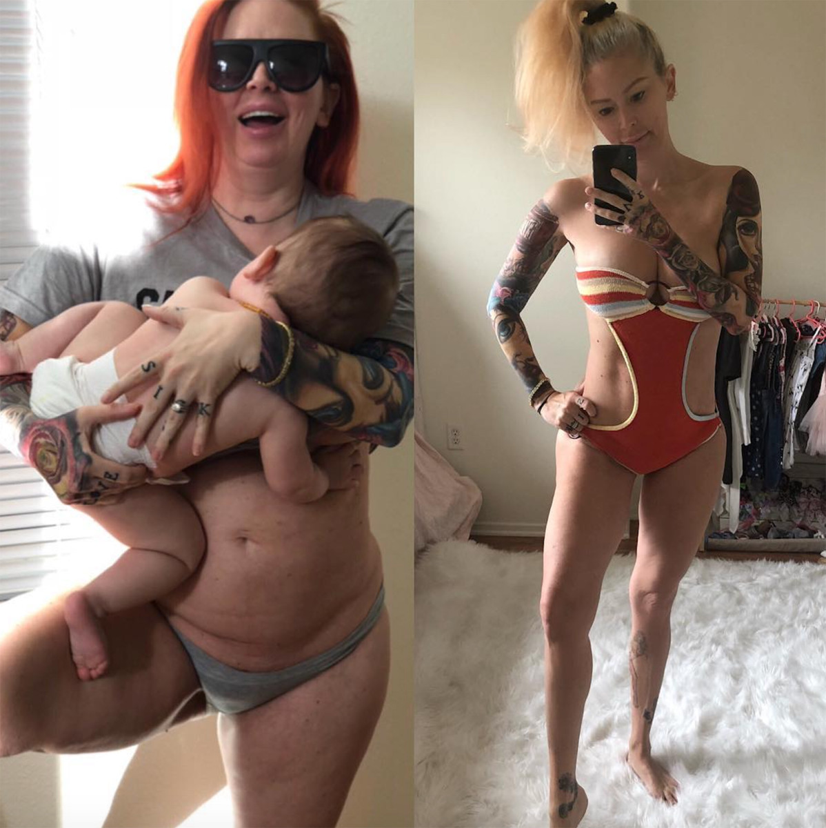Jenna Jameson, vægttabstip, keto -diæt, keto -diætopskrifter, nytårstab, fitnessplan, hvordan man starter keto -diæt, hvordan man taber babyvægt, vægttabstip, hvordan man slipper af med fedt fra baby, hvordan man slipper af med post-baby vægt, jenna jameson tatovering transformation, vægttab transformation
