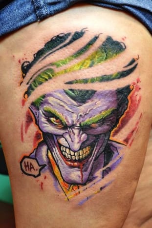 Joskus on mahdotonta, että Jokeria pelaava ihminen saa sarjakuvissa näkyvän uhan.