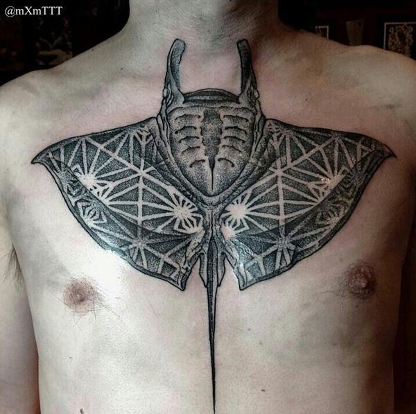 Τατουάζ Manta Ray-23
