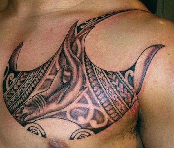 Τατουάζ Manta Ray-2