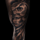 Laroy on esiintynyt useissa tatuointiohjelmissa, mukaan lukien Ink Master ja Black Ink Crew.