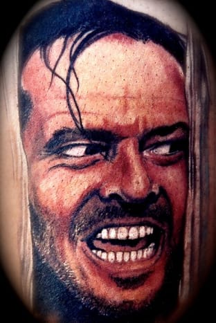 Τατουάζ Joey Hamilton-Jack Nicholson (The Shining)