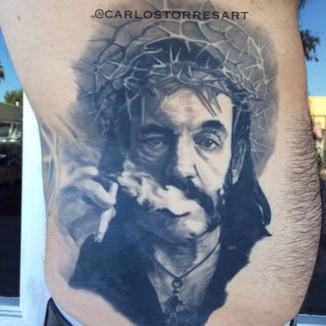 Carlos Torresin tatuointi