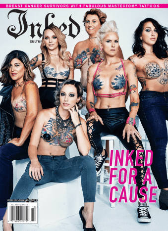 Allyson Olivia, INKED For a Cause Issue, lokakuu 2017
