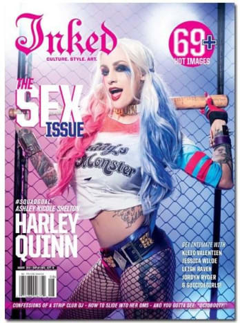Ashley Boston, The Sex Issue, Αύγουστος 2016