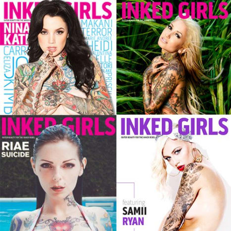 Digitale downloads af Inked Girls kan downloades her, her og her.