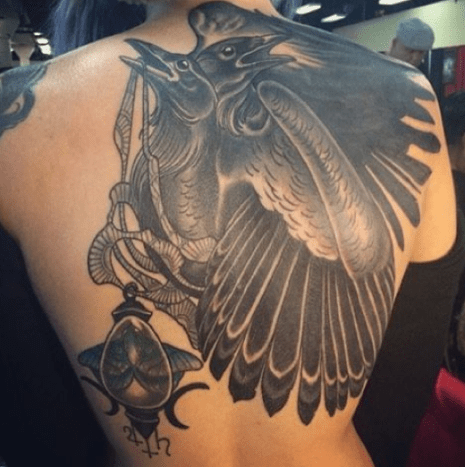 Φωτογραφία μέσω instagram Η Vivka είναι μια σοβαρή λάτρης του τατουάζ και η υψηλής ποιότητας δουλειά της το αποδεικνύει.