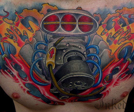 Tämä Jon Van Glahnin tatuointi sai moottorin todella käyntiin.