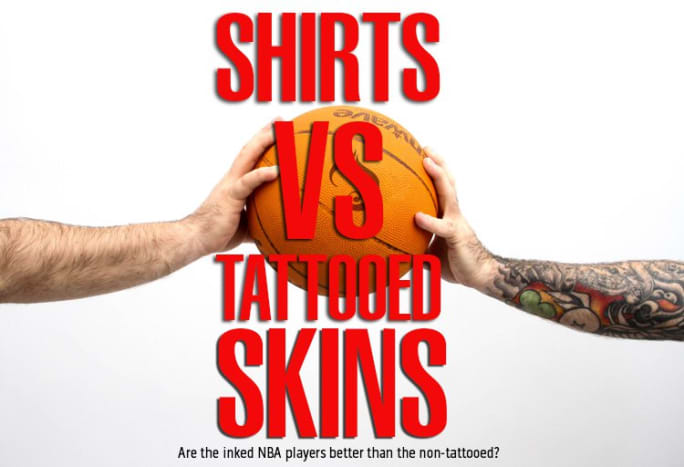 Ovatko musteiset NBA-pelaajat parempia kuin tatuoimattomat?