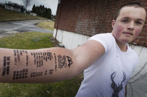 Tyhmät tatuoinnit - kaikkien aikojen pahimmat tatuoinnit!