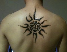 Sun Tattoo - TOP 100 - Rangeret - Blændende Lækker Tat Art